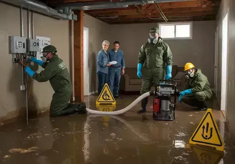 Emergency Response and Safety Protocol process in Utuado barrio-pueblo, PR